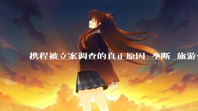 携程被立案调查的真正原因_垄断_旅游业_平台