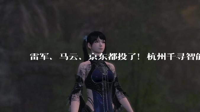 雷军、马云、京东都投了！杭州千寻智能机器人俩月融资30亿_模型_数据_场景
