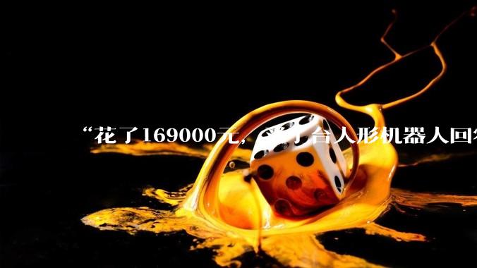 “花了169000元，买了台人形机器人回农村”_小易_林旭东_奶奶