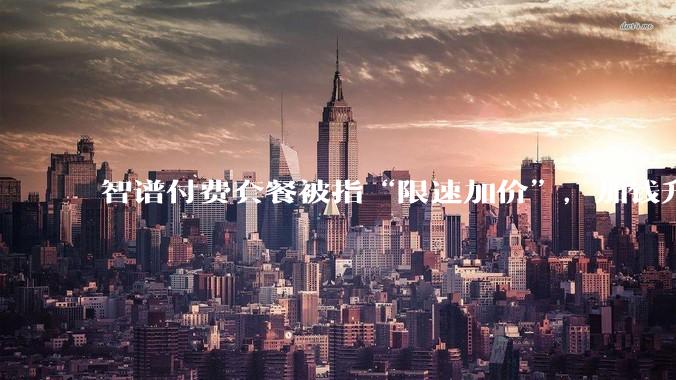智谱付费套餐被指“限速加价”，加钱升级到 pro 后仍被限速，官方曾开启限时退款称“算力紧张”_王先生_用户_限制