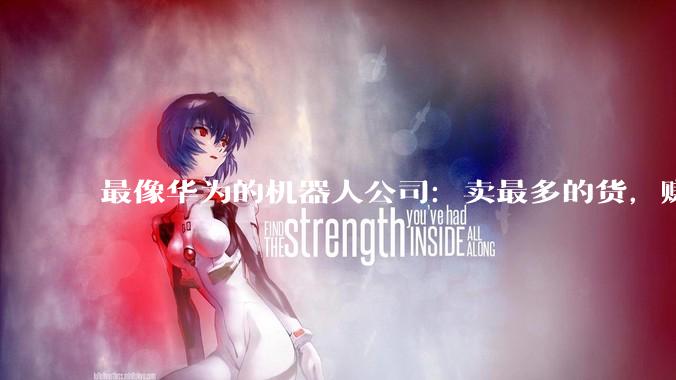 最像华为的机器人公司：卖最多的货，赚最快的钱_智元_宇树_人形