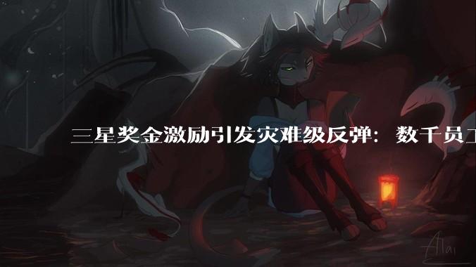 三星奖金激励引发灾难级反弹：数千员工内讧 股东痛斥非法并扬言起诉！_公司_约合_利润
