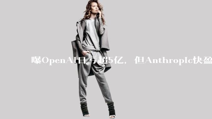曝OpenAI日亏超5亿，但Anthropic快盈利了_ChatGPT_用户_约合