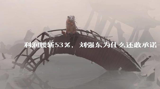 利润腰斩53%，刘强东为什么还敢承诺一个都不开除_机器人_人力_员工