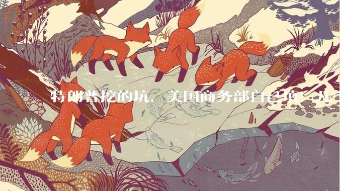 特朗普挖的坑，美国商务部自己填！几十万枚高端芯片流入中国_漏洞_地方_侧门