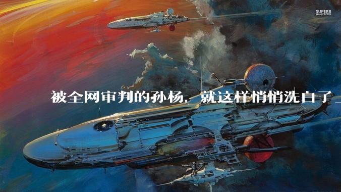 被全网审判的孙杨，就这样悄悄洗白了_张豆豆_马頔_嘉宾