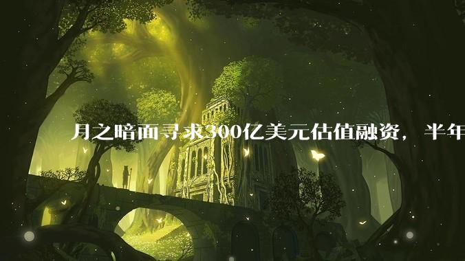 月之暗面寻求300亿美元估值融资，半年估值翻七倍_DeepSeek_该公司_面的