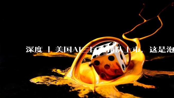 深度 | 美国AI三巨头排队上市，这是泡沫还是新工业革命？_市场_资本_OpenAI
