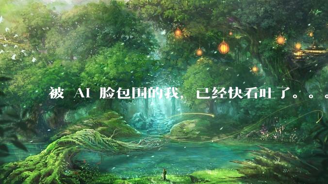 被 AI 脸包围的我，已经快看吐了。。。_模型_世超_张脸