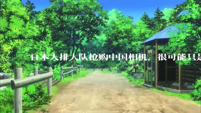日本人排大队抢购中国相机，很可能只是个开始……_品牌_凤凰纯_索尼