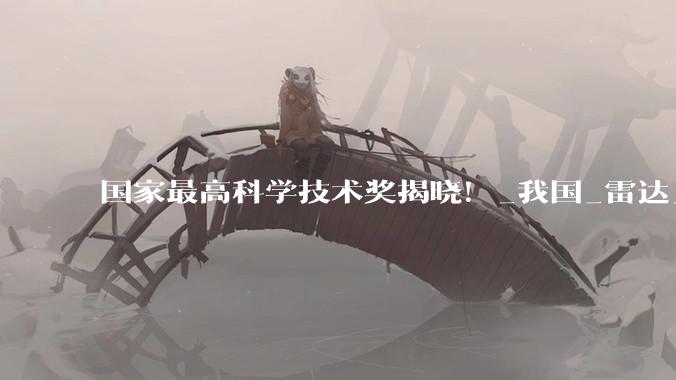 国家最高科学技术奖揭晓！_我国_雷达_锂电池