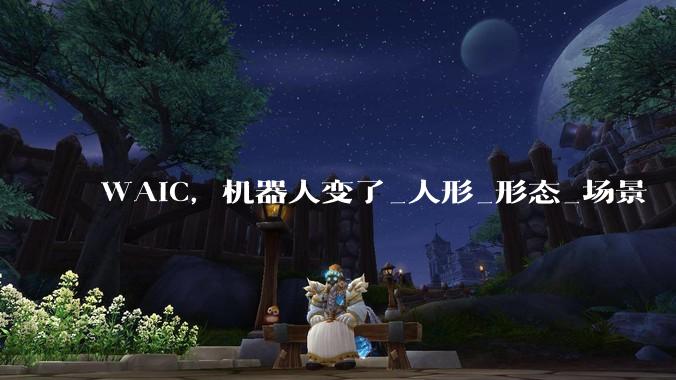 WAIC，机器人变了_人形_形态_场景