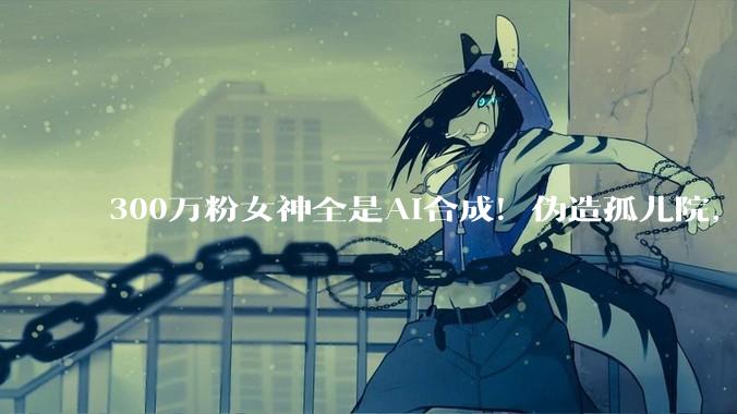 300万粉女神全是AI合成！伪造孤儿院，跨国「***慈善」一夜塌房_Lily_Jay_基金会