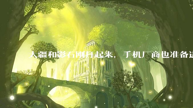 大疆和影石刚打起来，手机厂商也准备进场做相机了？_Pocket_影像_产品