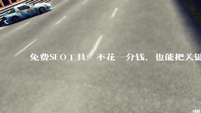 免费SEO工具：不花一分钱，也能把关键词排到首页 - *