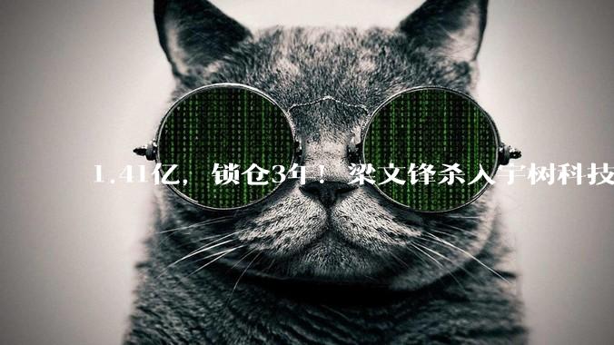 1.41亿，锁仓3年！梁文锋杀入宇树科技_DeepSeek_模型_机器人