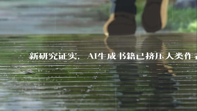 新研究证实，AI生成书籍已挤压人类作者作品市场空间_图书_训练_内容