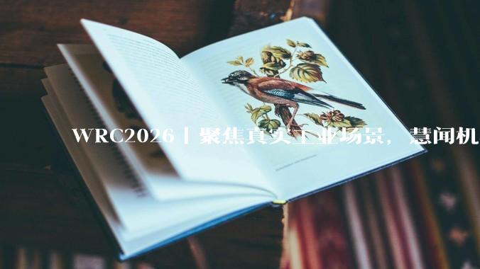 WRC2026丨聚焦真实工业场景，慧闻机器人解读具身智能 L3 时代 - *