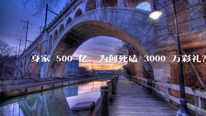 身家 500 亿，为何死磕 3000 万彩礼？币圈大佬是怎样的脑回路？_景甜_孙宇晨_机会