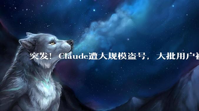 突发！Claude遭大规模盗号，大批用户被强制注销_账号_黑客_Raccoon