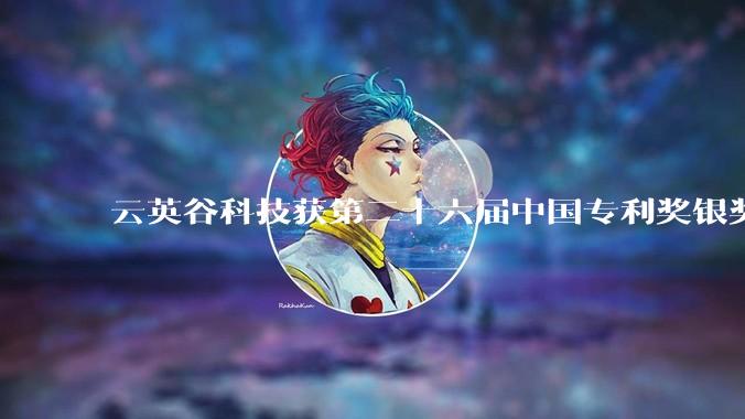 云英谷科技获第二十六届中国专利奖银奖 - *