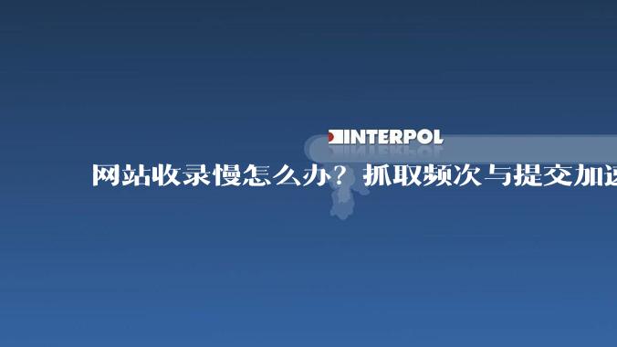 网站收录慢怎么办？抓取频次与提交加速方法 - *